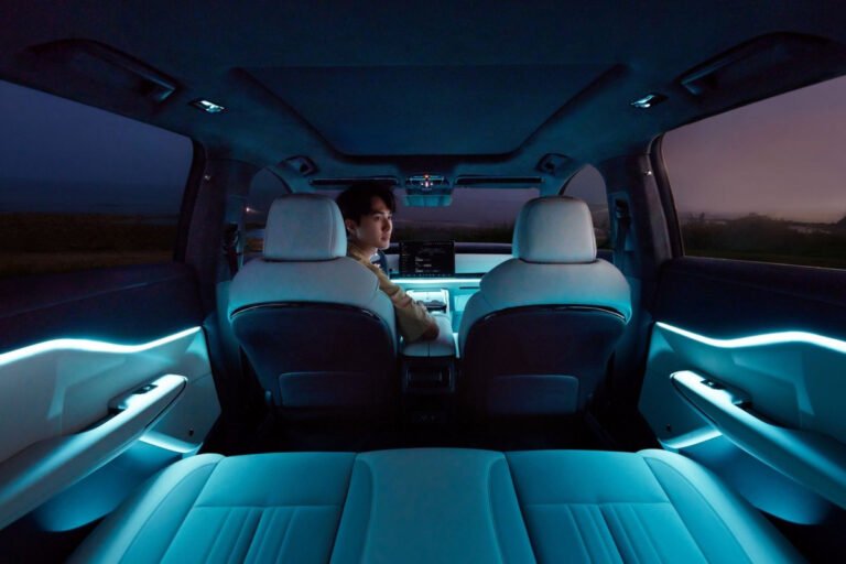 Voyah Courage vidaus salonas