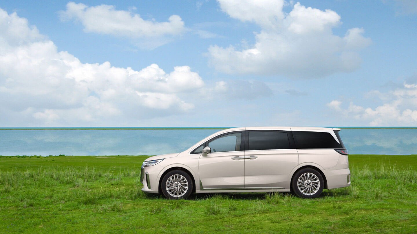 Voyah Dream perlo spalvos